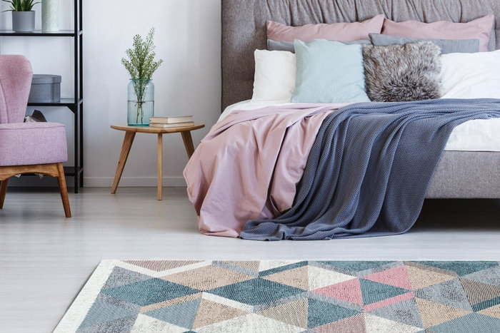 Conceptum Alfombra Ar 10 Azul y Rosa Conceptum Alfombra Ar 10 Azul y Rosa